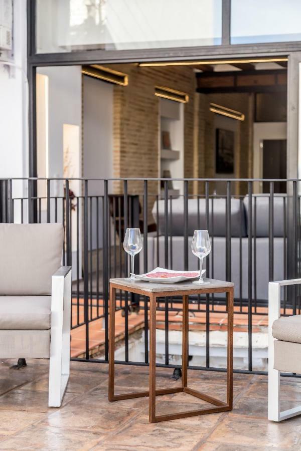 Florit Flats - Center Luxurious 1Br 1Ba Terrace Wi-Fi Ac Lägenhet Valencia Exteriör bild