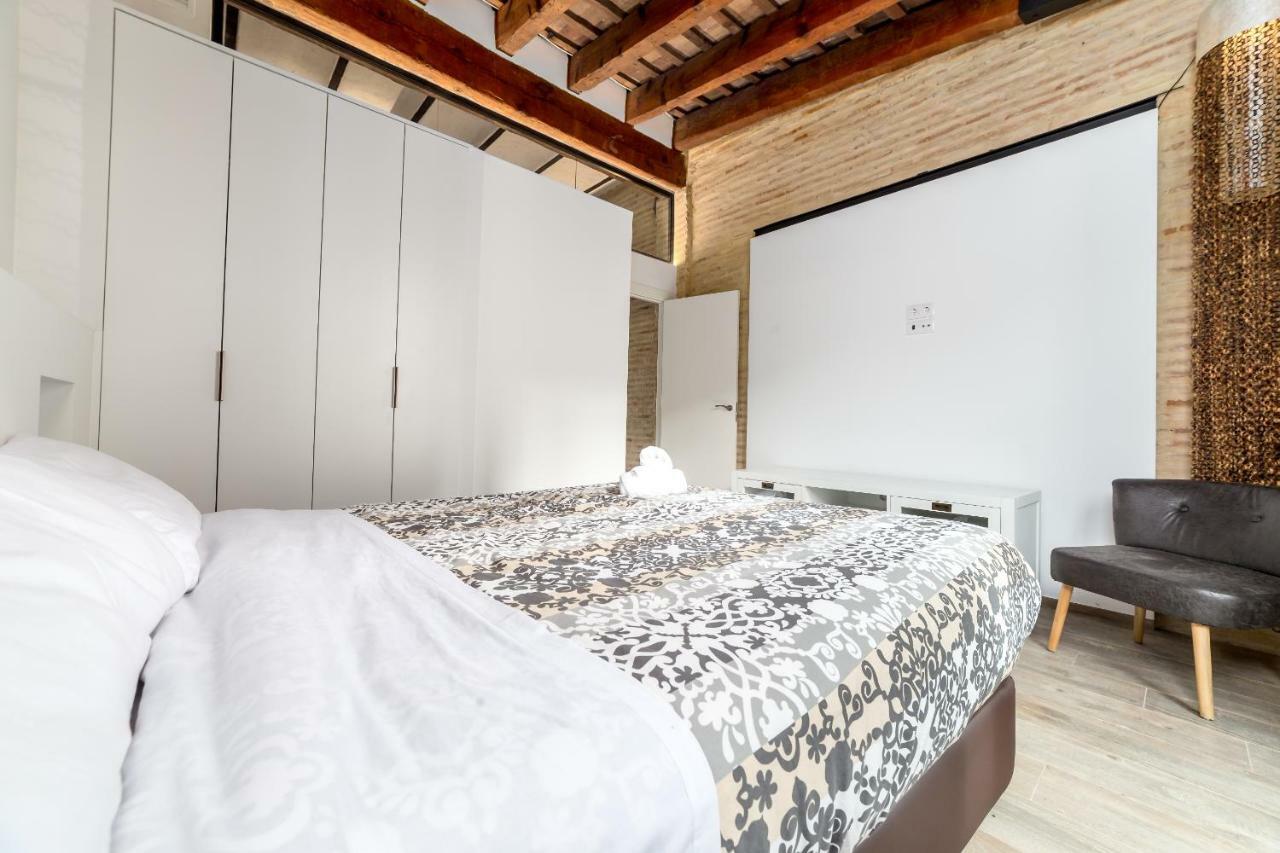 Florit Flats - Center Luxurious 1Br 1Ba Terrace Wi-Fi Ac Lägenhet Valencia Exteriör bild