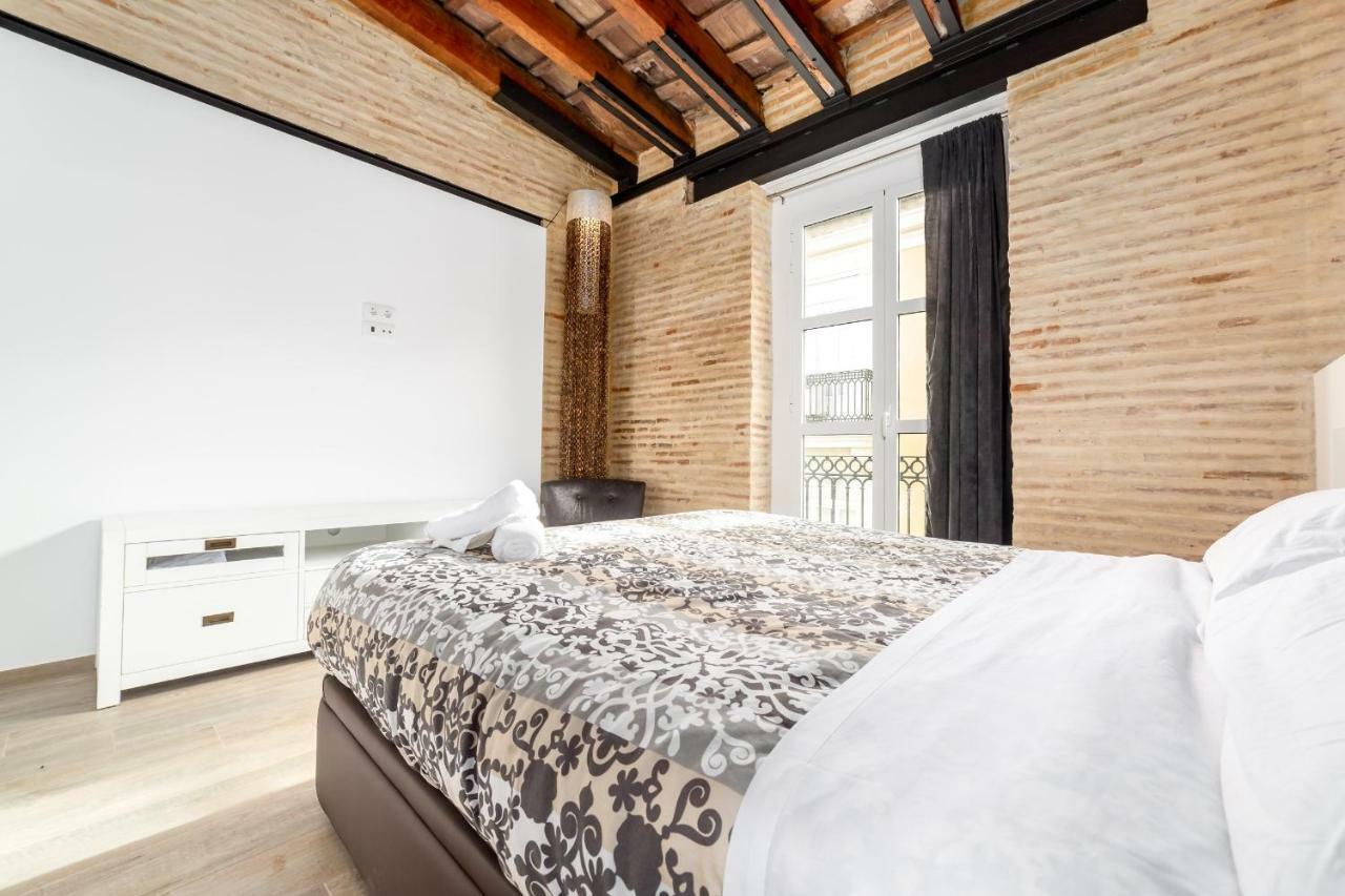 Florit Flats - Center Luxurious 1Br 1Ba Terrace Wi-Fi Ac Lägenhet Valencia Exteriör bild